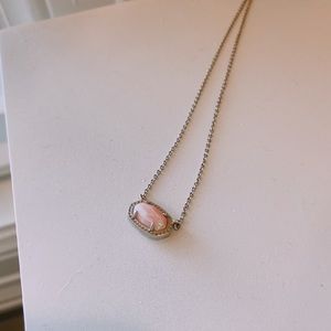 Pink opal Kendra Scott Necklace NWOT